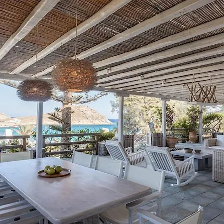 Villa Aura Homes, On Sea - Saint Anna Beach Mykonos Town